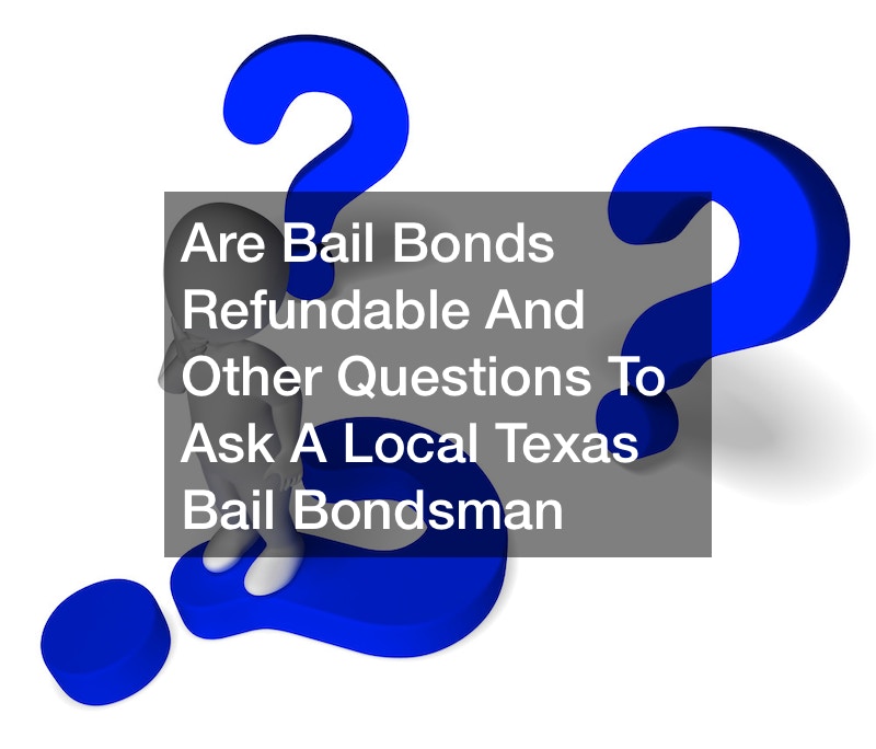 are bail bonds refundable